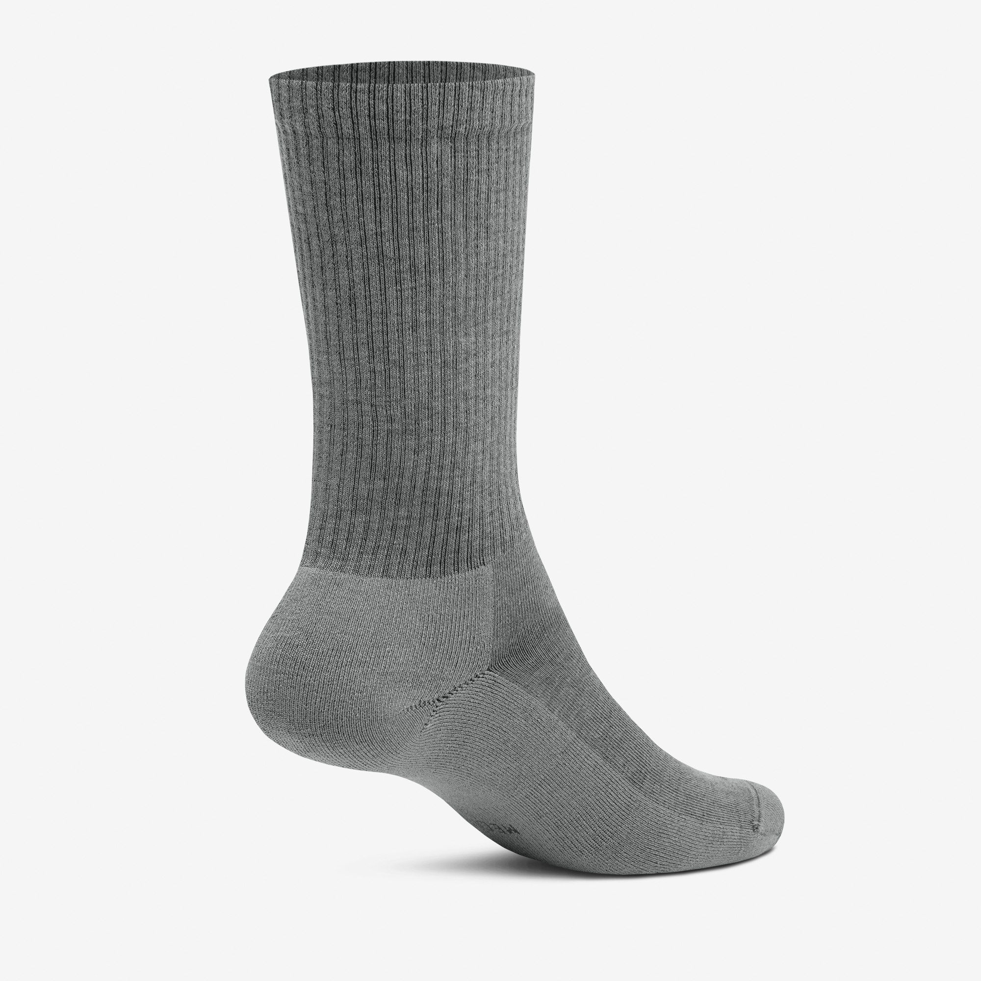 Alternative view of Anytime Crew Sock - Medium Grey
