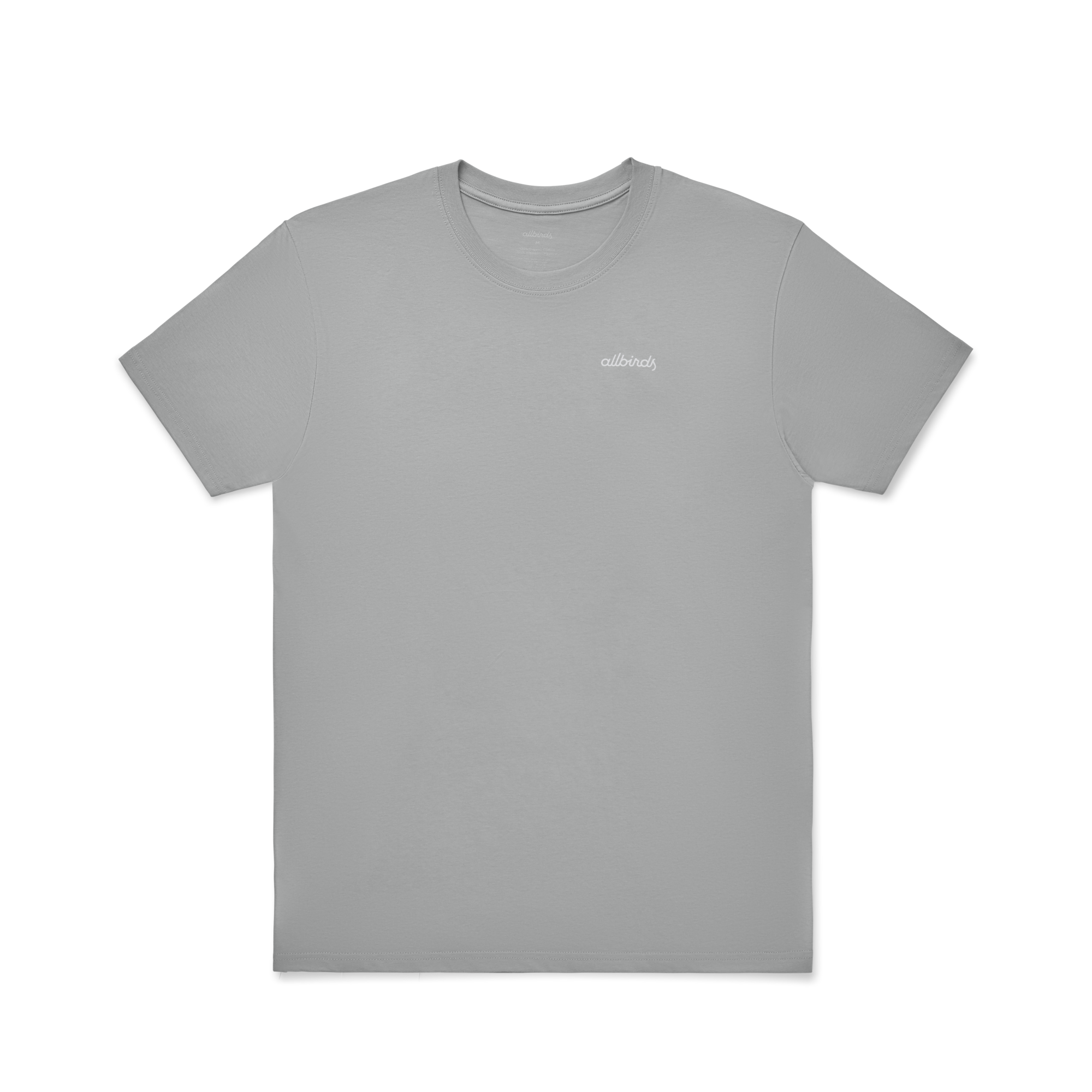 Alternative view of Unisex Organic Cotton Graphic Tee - Medium Grey/Light Grey - Shoes