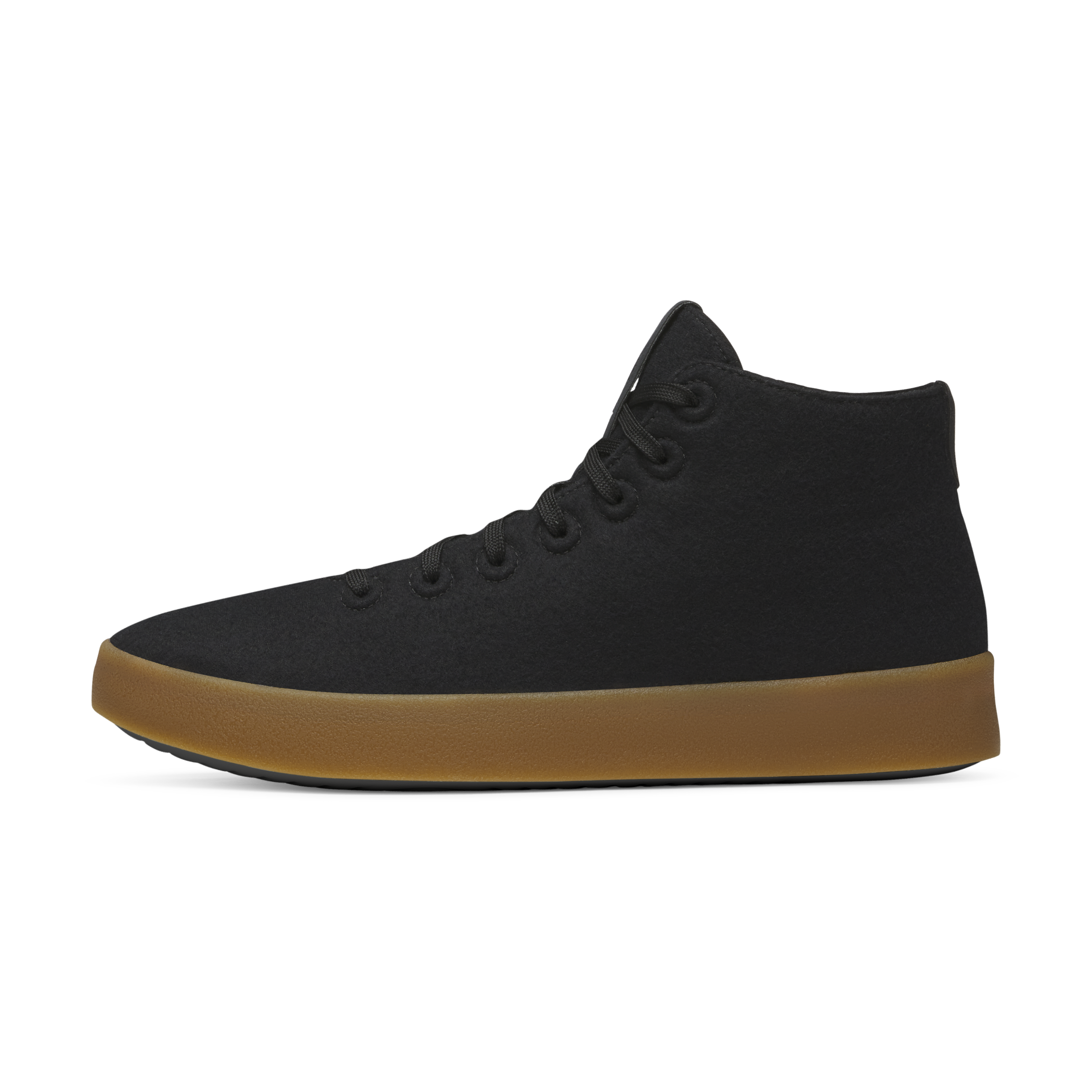 Men's Wool Cruiser Mid Select - Natural Black (Gum Sole)