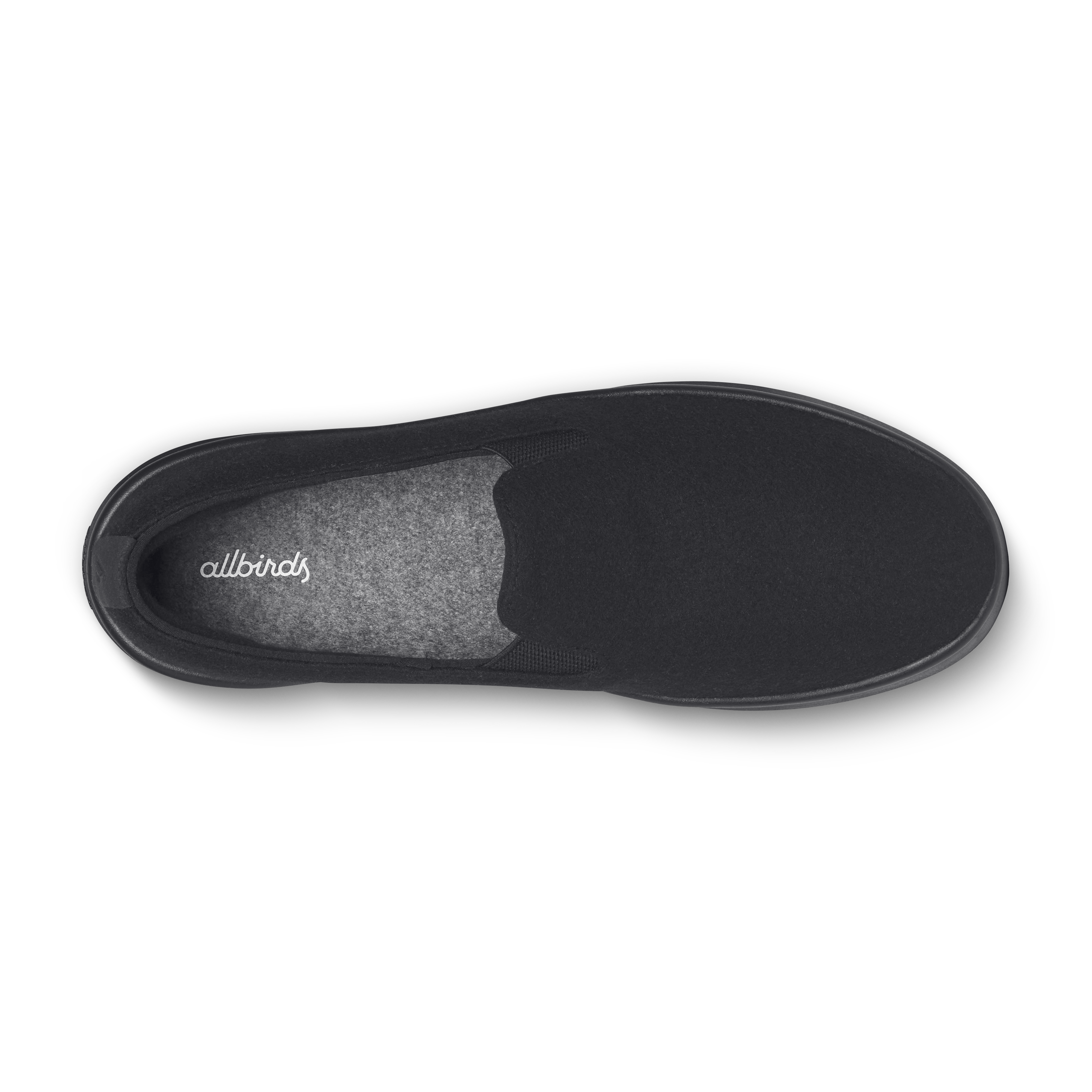 Men's Wool Cruiser Slip On - Natural Black (Natural Black Sole) - Image 3
