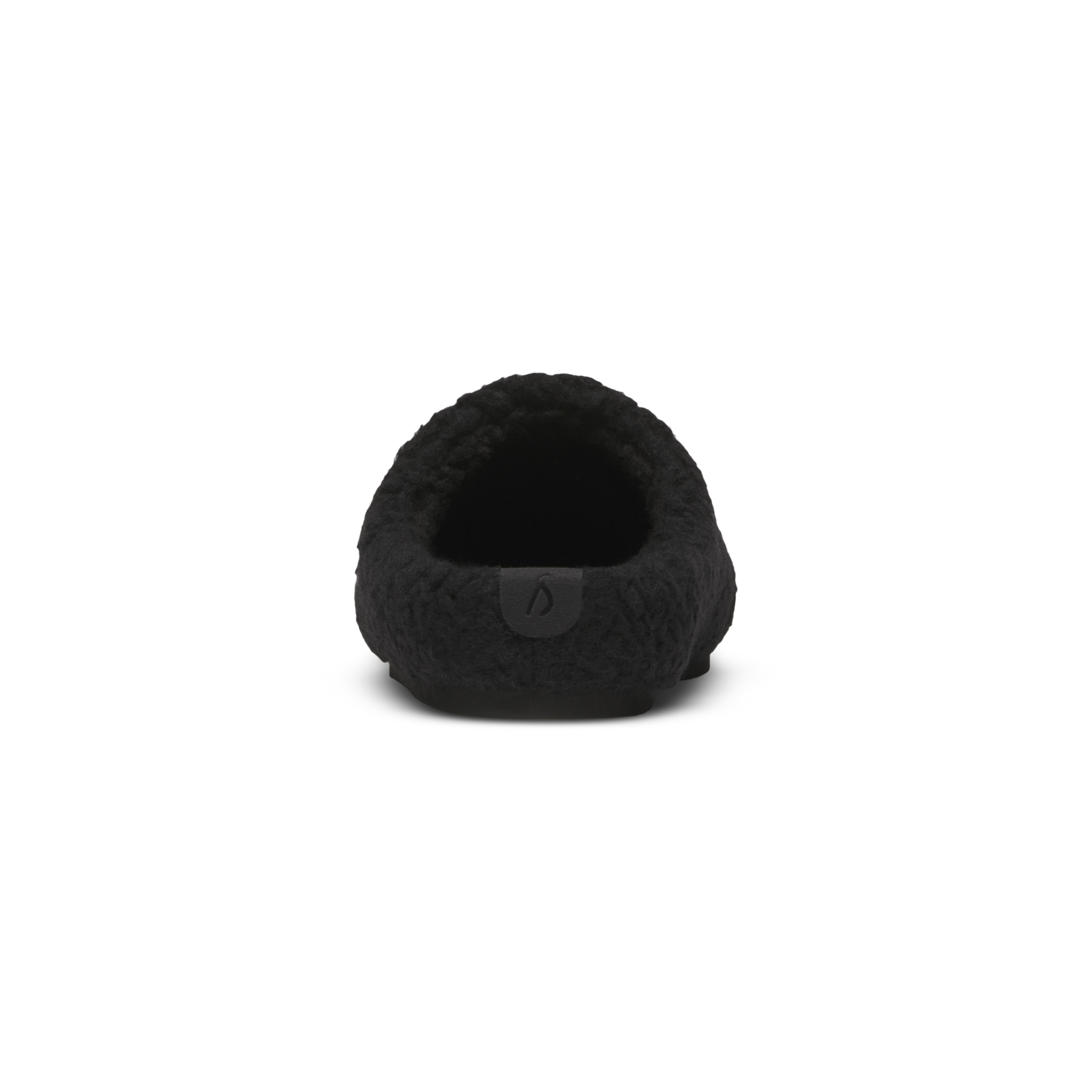 Alternative view of Allbirds Slipper - Natural Black Fluff