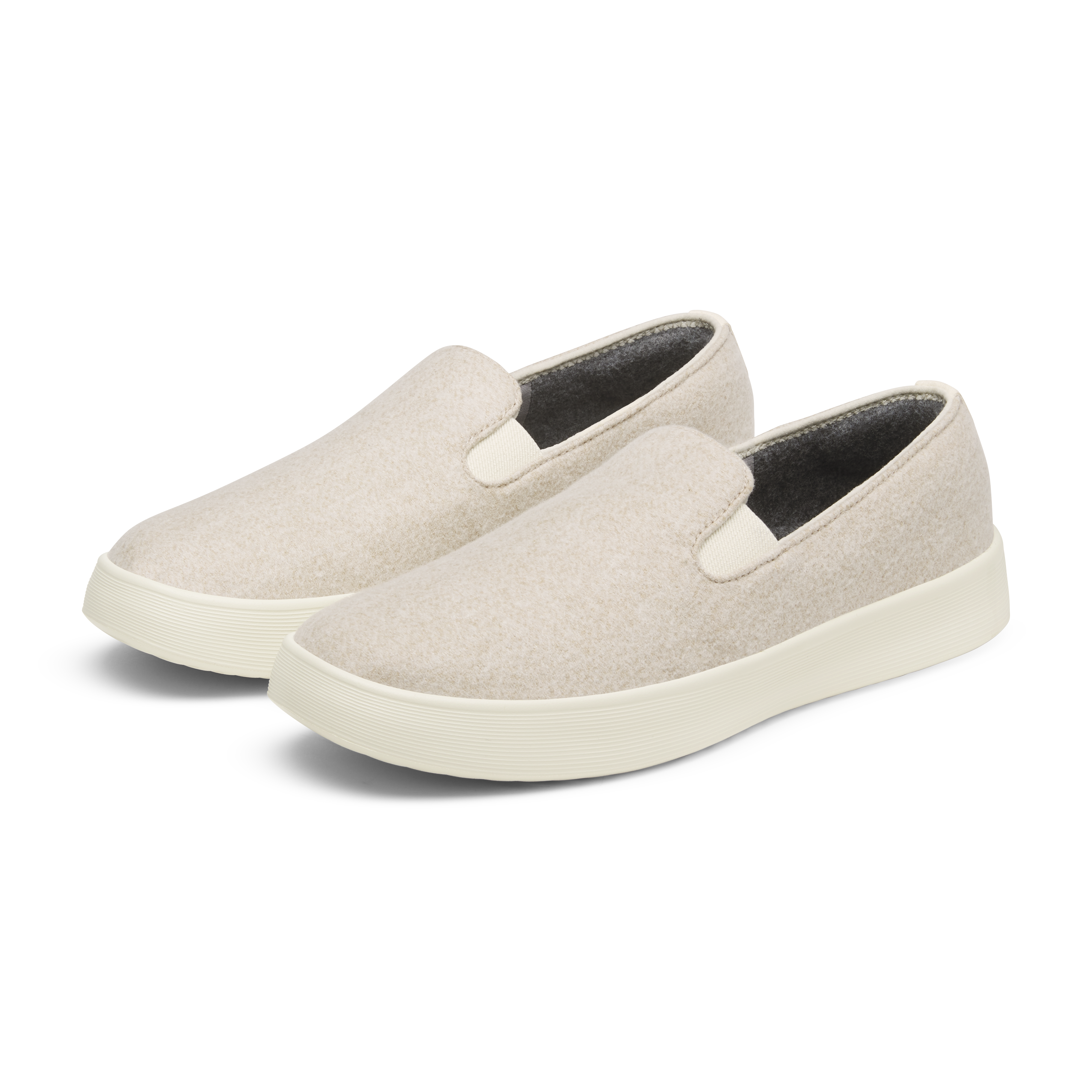 Women's Wool Cruiser Slip On - Rugged Beige (Stony Cream Sole) - Image 5