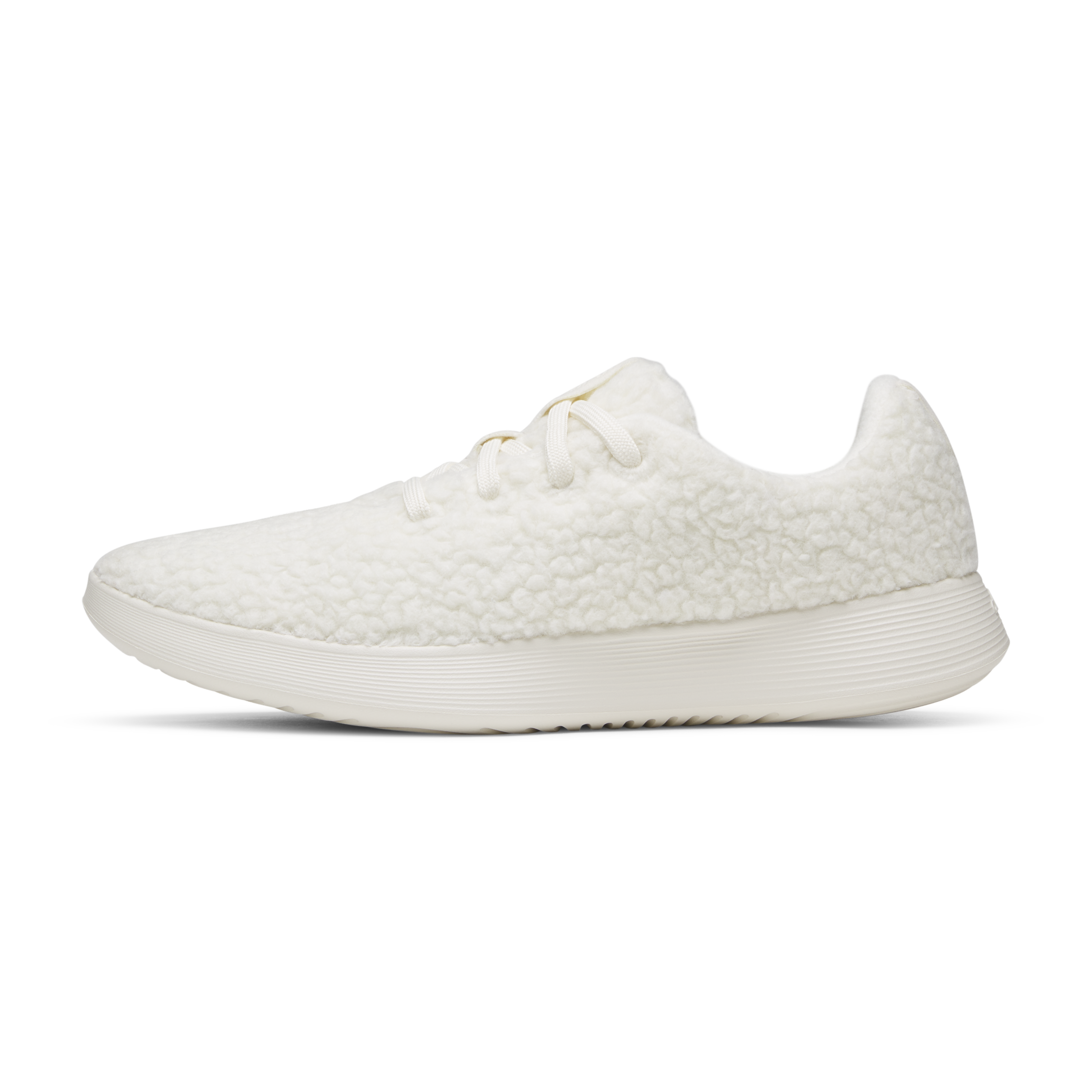 Women's Wool Runner NZ Fluff - Natural White (Natural White Sole)