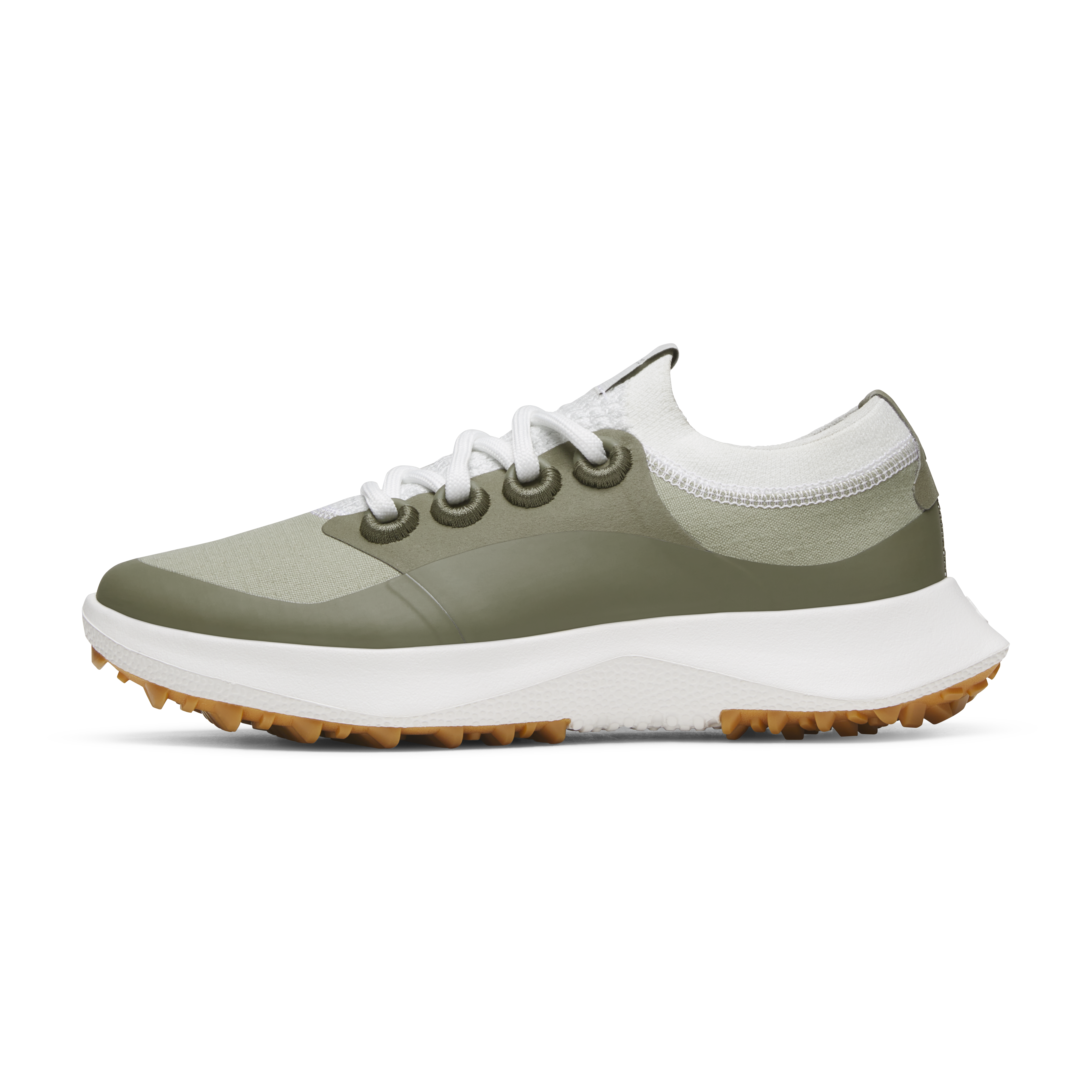 Women's Golf Dasher - Blizzard/Burnt Olive (Medium Gum Sole)