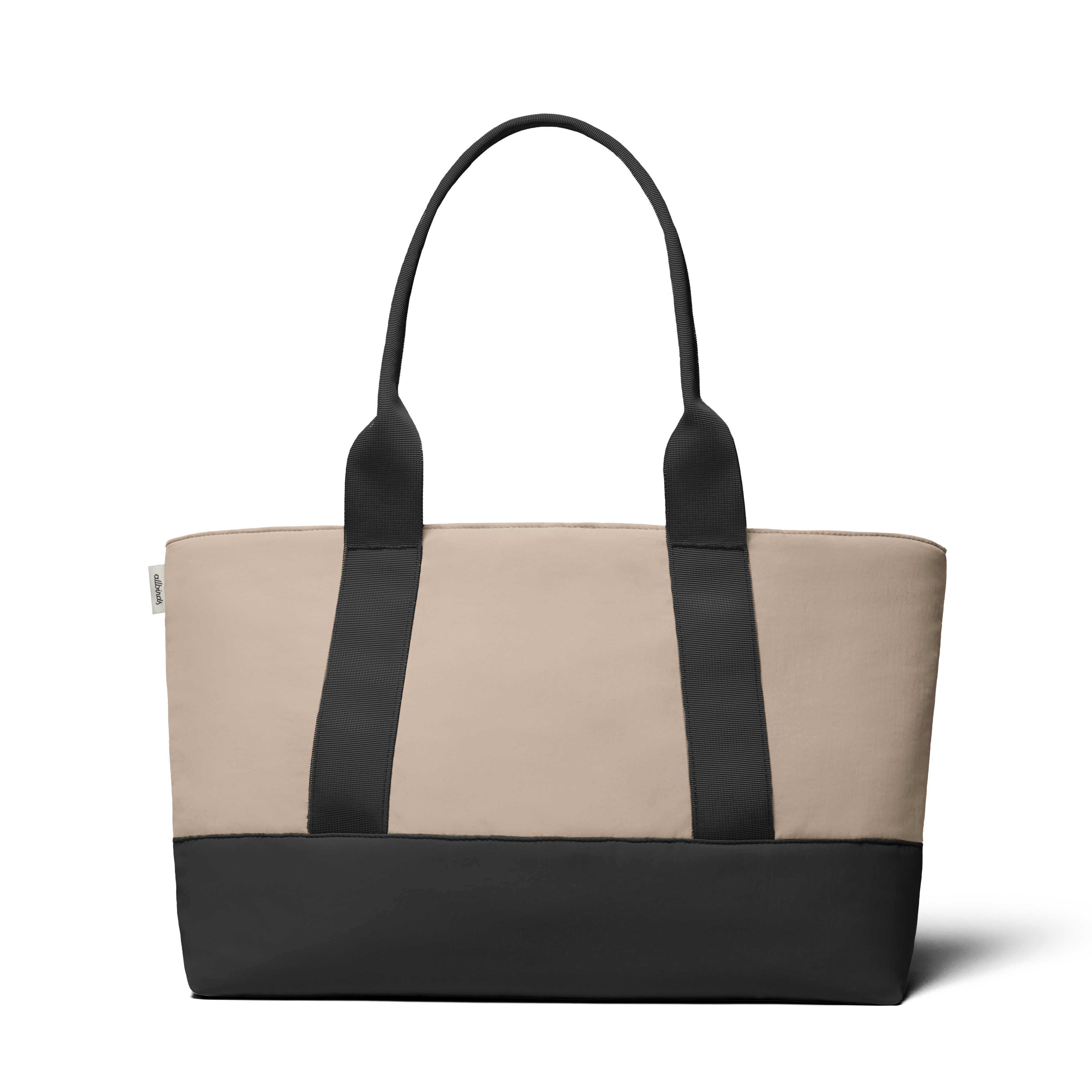 Alternative view of Recycled Tote Bag - Mushroom/True Black
