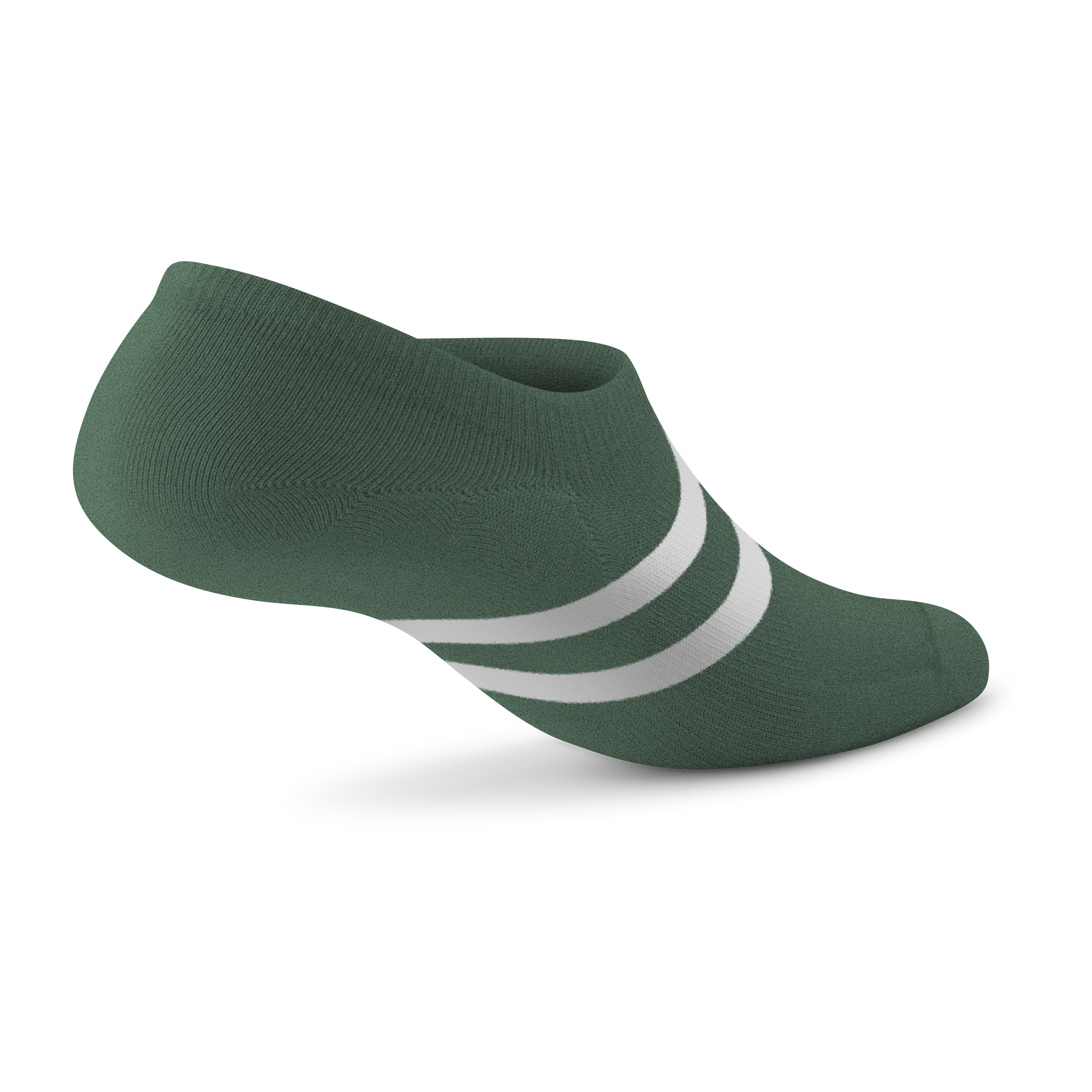 Alternative view of Anytime No Show Heel Grip Sock - Verdant Green (Blizzard Sole)